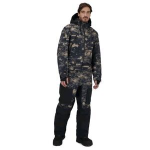 Ski-Doo Snowmobile BC Kona One-Piece Snow Suit Camo Black 440932 Men's Size L